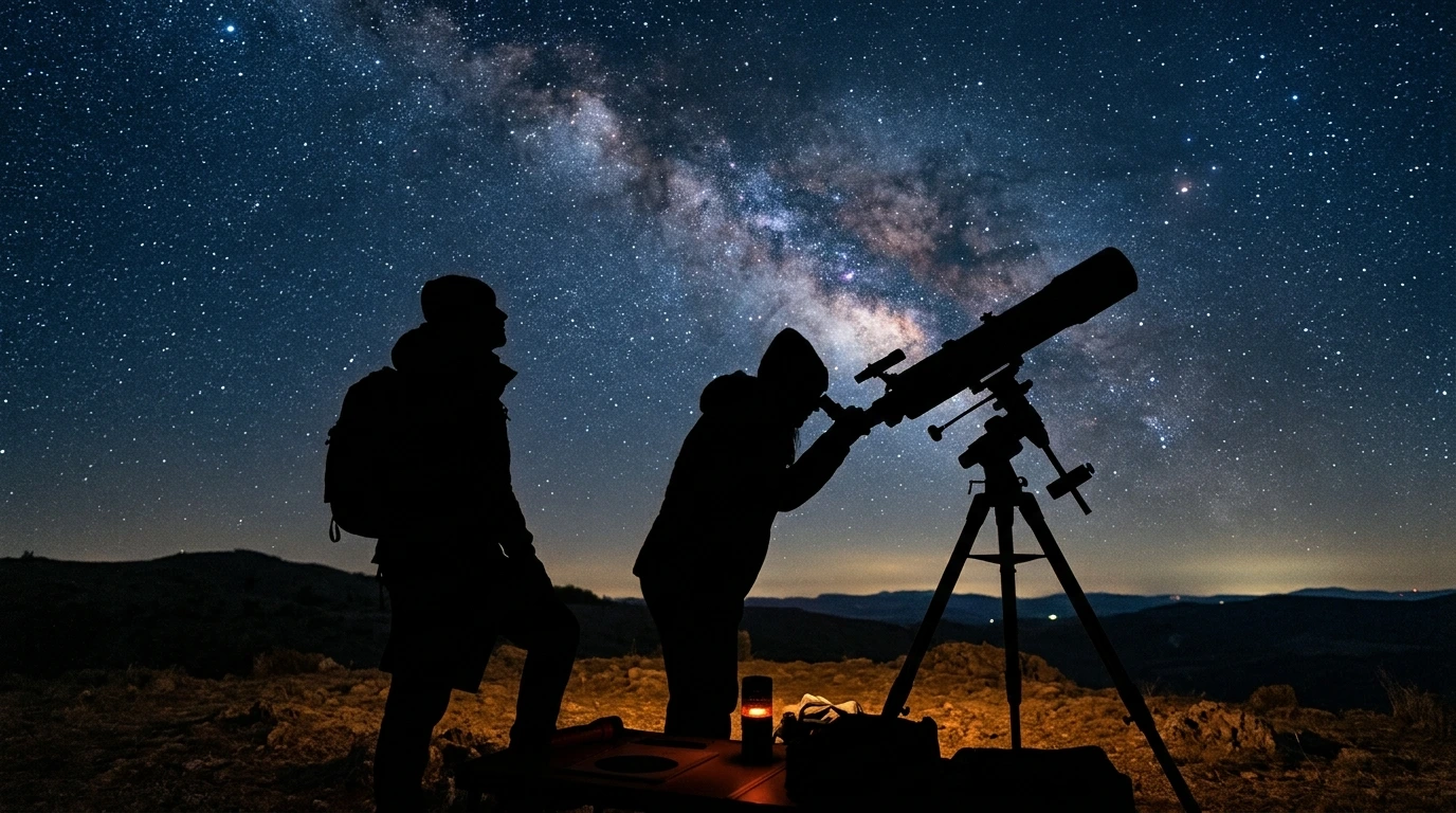 Osservazione notturna astrofili Atamb