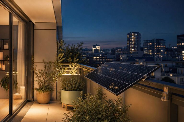Fotovoltaico da balcone: regole, resa e montaggio