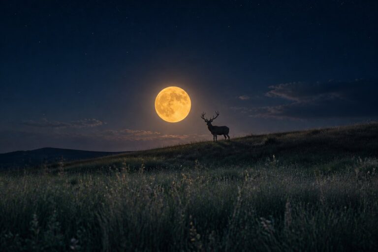 La Luna Piena del Cervo: Significato e Origine del Suo Nome