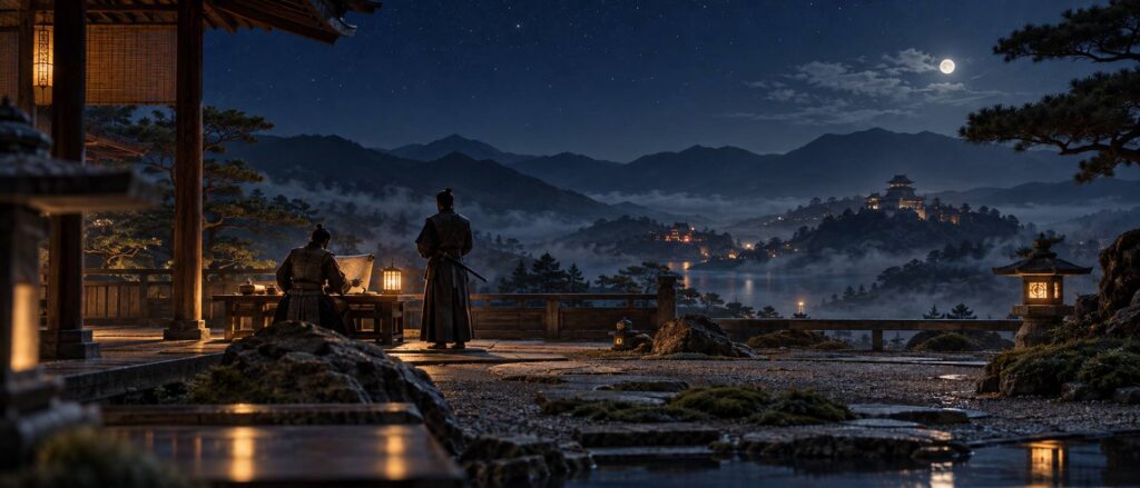 Illustration éditoriale du sujet : Curiosità sorprendenti sui samurai che potresti non conoscere